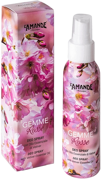 L'Amande Gemme Rosse - Dezodorant w sprayu — Zdjęcie N1