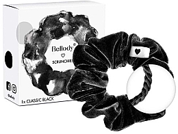 Gumka do włosów, classic black, 1 szt. - Bellody Original Scrunchie  — Zdjęcie N2