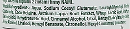 Szampon z ekstraktem z łopianu na bazie serwatki - Nami — Zdjęcie N3