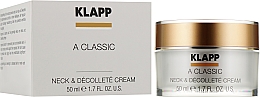 Krem na szyję i dekolt - Klapp A Classic Neck & Decollete Cream — Zdjęcie N2