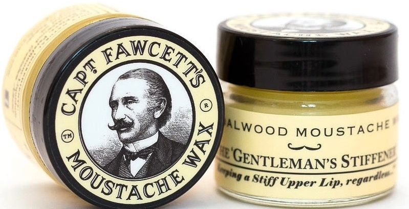 Zestaw - Captain Fawcett Sandalwood (moust/wax 15 ml + moust/comb) — Zdjęcie N3