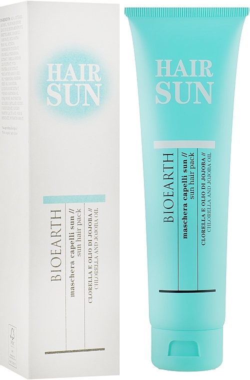 Odżywcza maska do włosów z 10 organicznymi olejkami - Bioearth Sun Hair Maschera Capelli
