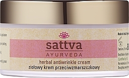 Kup WYPRZEDAŻ Ziołowy krem przeciwzmarszczkowy - Sattva Ayurveda *