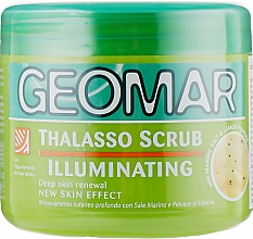Kup Rozświetlający scrub do ciała Efekt nowej gładkiej skóry - Geomar Thalasso Scrub Illuminant