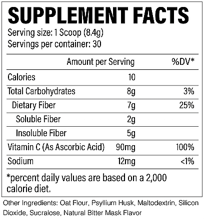 Suplement diety Błonnik pokarmowy, niearomatyzowany - Revive MD Fiber Unflavored  — Zdjęcie N2