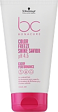 Serum do włosów nadające połysk i wygładzające - Schwarzkopf Professional Bonacure Color Freeze Shine Savior pH 4.5 — Zdjęcie N1