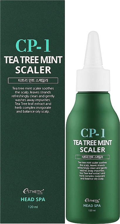 Skaler do skóry głowy - Esthetic House CP-1 Tea Tree Mint Scaler — Zdjęcie N2