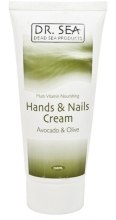 Kup Multiwitaminowy odżywczy krem do rąk i paznokci z olejem z awokado i oliwek - Dr Sea Hands & Nails Cream