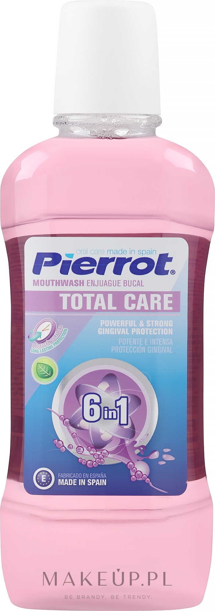 Płyn do płukania jamy ustnej Ochrona 6 w 1 - Pierrot Total Care Mouthwash 6 in 1 — Zdjęcie 500 ml