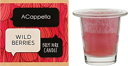 ACappella Wild Berries - Świeca zapachowa z oleju palmowego — фото N2