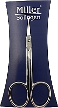 Nożyczki do skórek, srebrne, 9 cm - Miller Solingen — Zdjęcie N1