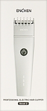 Maszynka do strzyżenia włosów, biała - Enchen Boost 2 White — Zdjęcie N2