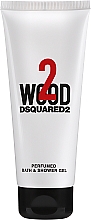 DSQUARED2 2 Wood - Zestaw (edt/100ml + sh/gel/100ml + card/holder/1pcs) — Zdjęcie N4