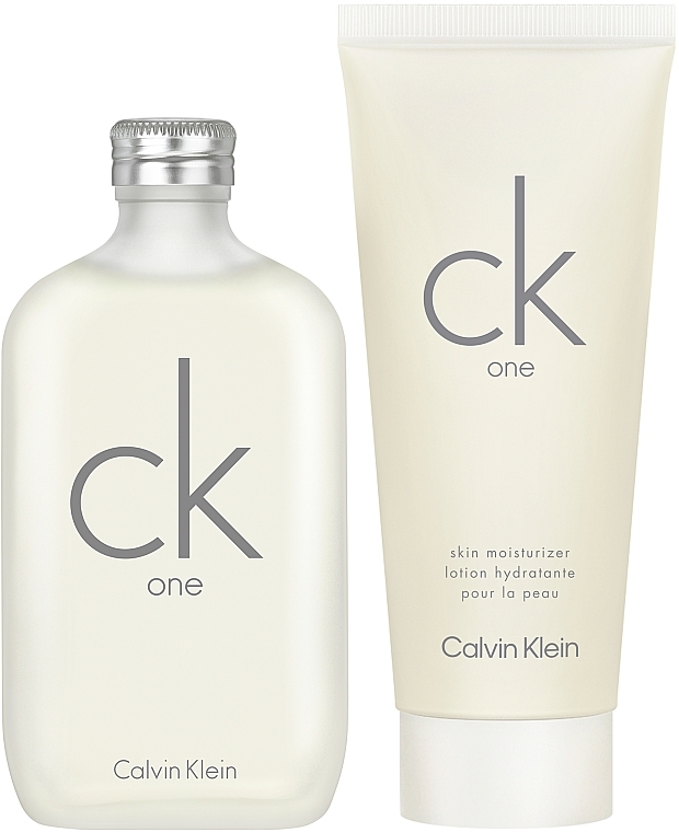 Calvin Klein CK One - Zestaw (edt/200ml + b/lot/200ml) — Zdjęcie N1