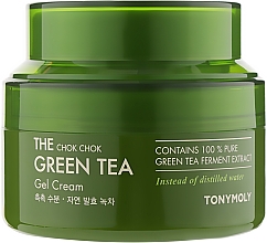 Krem-żel z ekstraktem z zielonej herbaty - Tony Moly The Chok Chok Green Tea Gel Cream — Zdjęcie N1