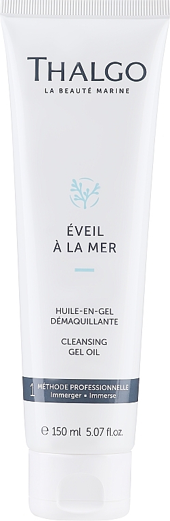 Żelowy olejek do demakijażu - Thalgo Eveil A La Mer Make-up Removing Cleansing Gel-Oil  — Zdjęcie N3