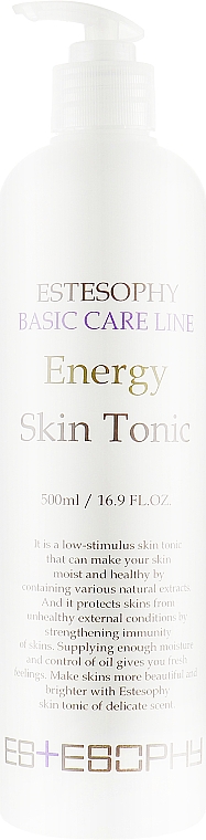 Tonik do skóry dojrzałej - Estesophy Skin Tonic Energy — Zdjęcie N4