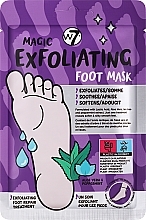 Kup Złuszczająca maska do stóp - W7 Magic Exfoliating Foot Mask