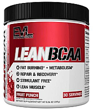 Kup Suplement diety ułatwiający spalanie tłuszczu z aminokwasami BCAA - EVLution Nutrition Lean BCAA Fruit Punch