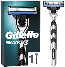 Kup Maszynka do golenia z 1 wymiennym wkładem - Gillette Mach3 1Up