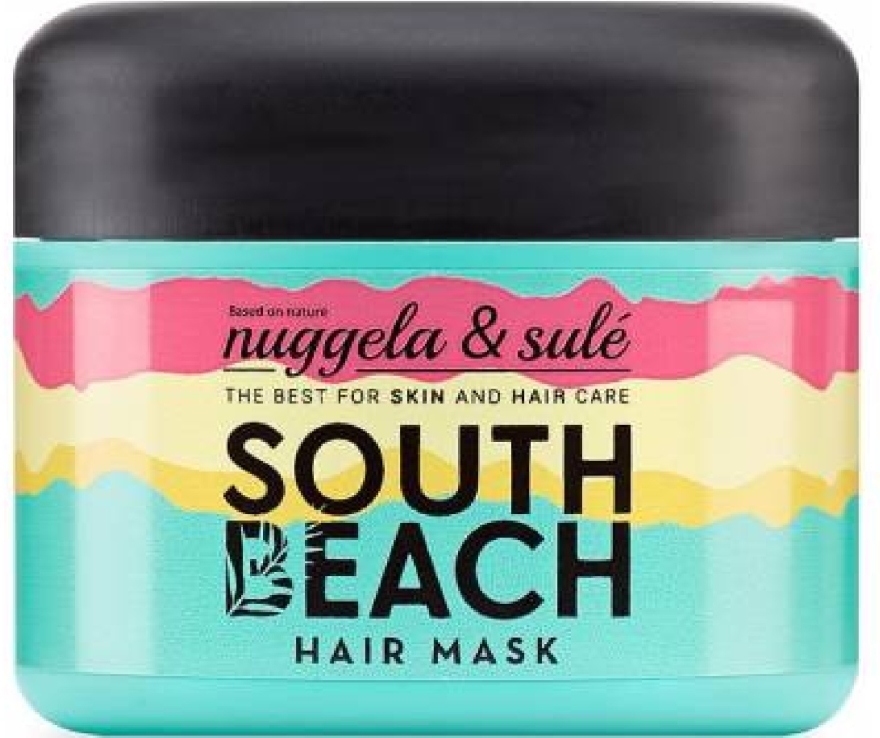 Odżywcza maska do włosów zniszczonych - Nuggela & Sulé South Beach Hair Mask — Zdjęcie N1