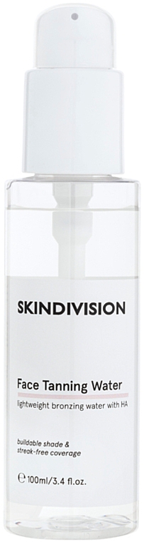 Brązujący spray do twarzy - SkinDivision Face Tanning Mist — Zdjęcie N1