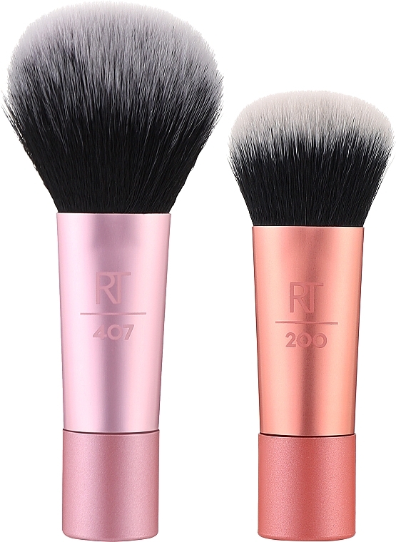 Duet mini pędzli do makijażu twarzy - Real Techniques Mini Brush Duo — Zdjęcie N2