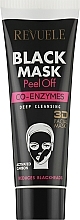 Kup Koenzymatyczna czarna maska do twarzy peel-off - Revuele Black Mask Peel Off Co-Enzymes