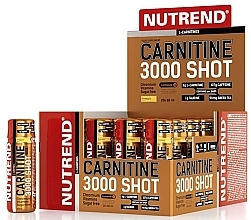 Suplement diety - Nutrend Carnitine 3000 Shot Orange — Zdjęcie N1