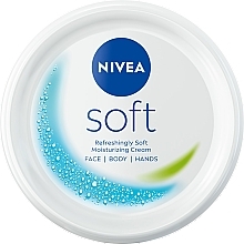 Intensywnie nawilżający krem - NIVEA Soft Intensive Moisturising Cream — Zdjęcie N3