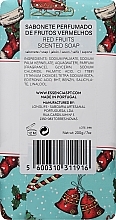 Naturalne mydło w kostce Czerwone owoce - Essencias De Portugal Red Fruits Scented Soap — Zdjęcie N2