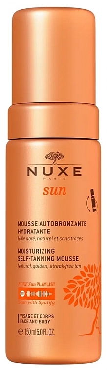 PRZECENA! Nawilżający mus samoopalający - Nuxe Sun Moisturizing Self-Tanning Mousse * — Zdjęcie N1