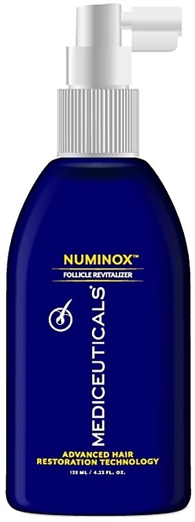 Stymulujące serum dla mężczyzn na porost włosów i zdrowie skóry głowy - Mediceuticals Advanced Hair Restoration Technology Numinox — Zdjęcie N2
