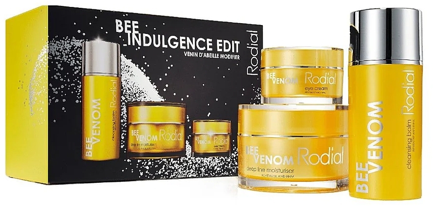 Zestaw - Rodial Bee Indulgence Edit (f/balm/100ml + f/cr/50ml + eye/cr/25ml) — Zdjęcie N1