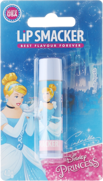 Balsam do ust Wanilia - Lip Smacker Disney Princess Cinderella Vanilla Sparkle Lip Balm — Zdjęcie N1