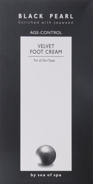 Aksamitny krem do stóp - Sea Of Spa Black Pearl Age Control Velvet Foot Cream — Zdjęcie N4