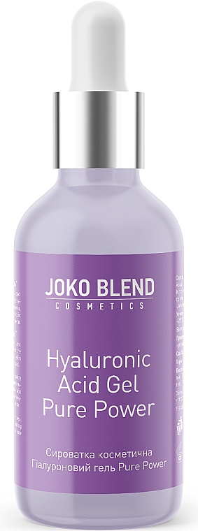 Hialuronowy żel do twarzy z mucyną ślimaka - Joko Blend Hyaluronic Acid Gel Pure Power — Zdjęcie N1