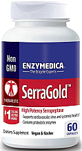 Suplement diety Serrapeptaza na serce - Enzymedica SerraGold — Zdjęcie N1