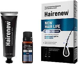 Ultraochronny kompleks przeciw siwym włosom - Hairenew New Hair Life Anti-Grey Treatment — Zdjęcie N2