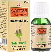 Kup Olejek z bazylii azjatyckiej - Sattva Ayurveda Aromatherapy Tulsi Basil Essential Oil