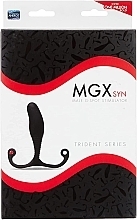 Masażer prostaty - Aneros MGX Syn Trident Prostate Massager Black — Zdjęcie N2