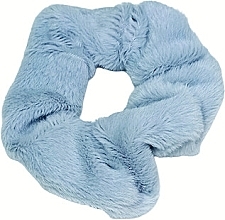 Gumka do włosów Puffy, szaro-niebieska - Yeye — Zdjęcie N1