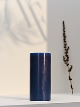 Kup Świeca cylindryczna, średnica 7 cm, wysokość 15 cm - Bougies La Francaise Cylindre Candle Blue