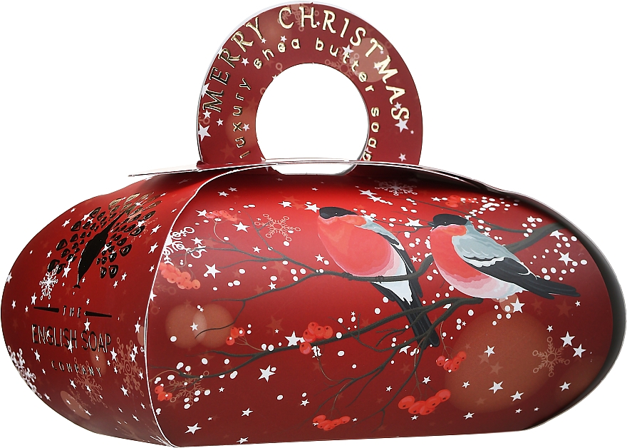 Świąteczne mydło w pudełku prezentowym - The English Soap Company Merry Christmas Soap — Zdjęcie N1