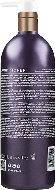 Odżywka do włosów - Kativa Hyaluronic Keratin & Coenzyme Q10 Conditioner — Zdjęcie N2