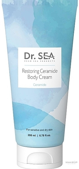 Rewitalizujący krem do ciała z ceramidiaminą - Dr. Sea Restoring Ceramide Body Cream — Zdjęcie N1