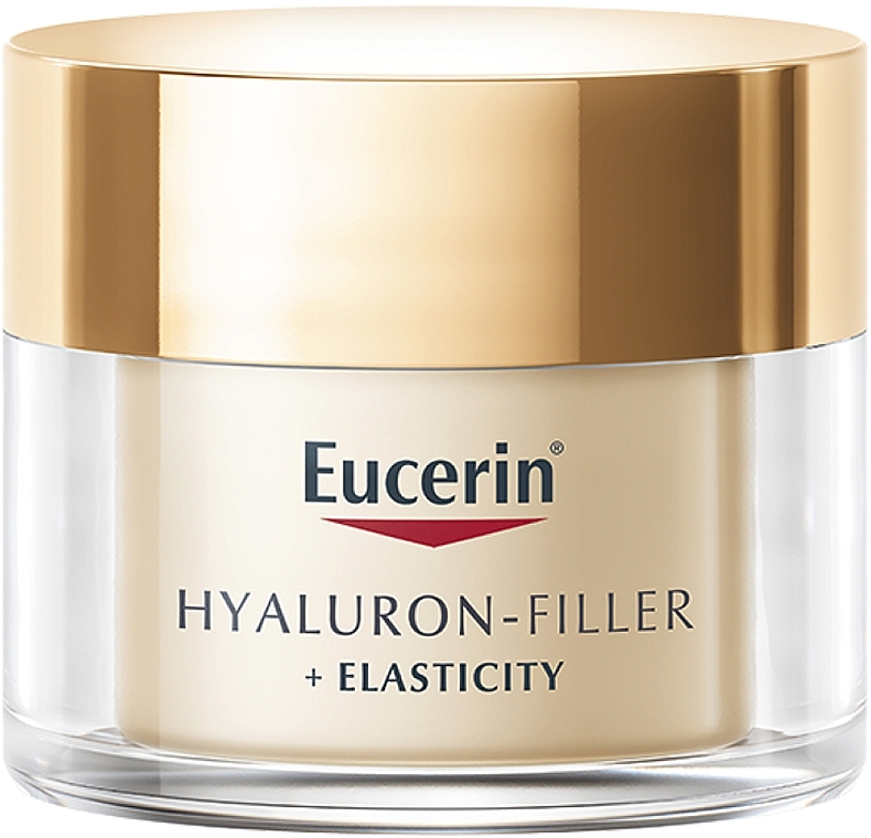 Przeciwstarzeniowy krem do twarzy na dzień SPF 15 - Eucerin Hyaluron-Filler + Elasticity Day Cream — Zdjęcie N1