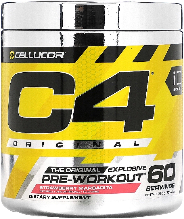 Kompleks przedtreningowy Truskawkowa margarita - Cellucor C4 Original Strawberry Margarita — Zdjęcie N1