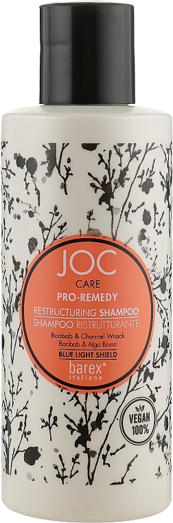 Szampon restrukturyzujący do włosów zniszczonych - Barex Italiana Joc Care Shampoo — Zdjęcie N3