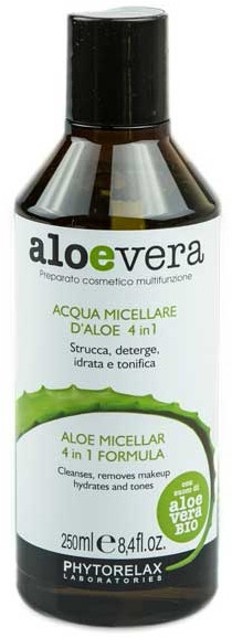 Aloesowy płyn micelarny 4 w 1 - Phytorelax Laboratories Aloe Vera Aloe Micellar 4 In 1 Formula